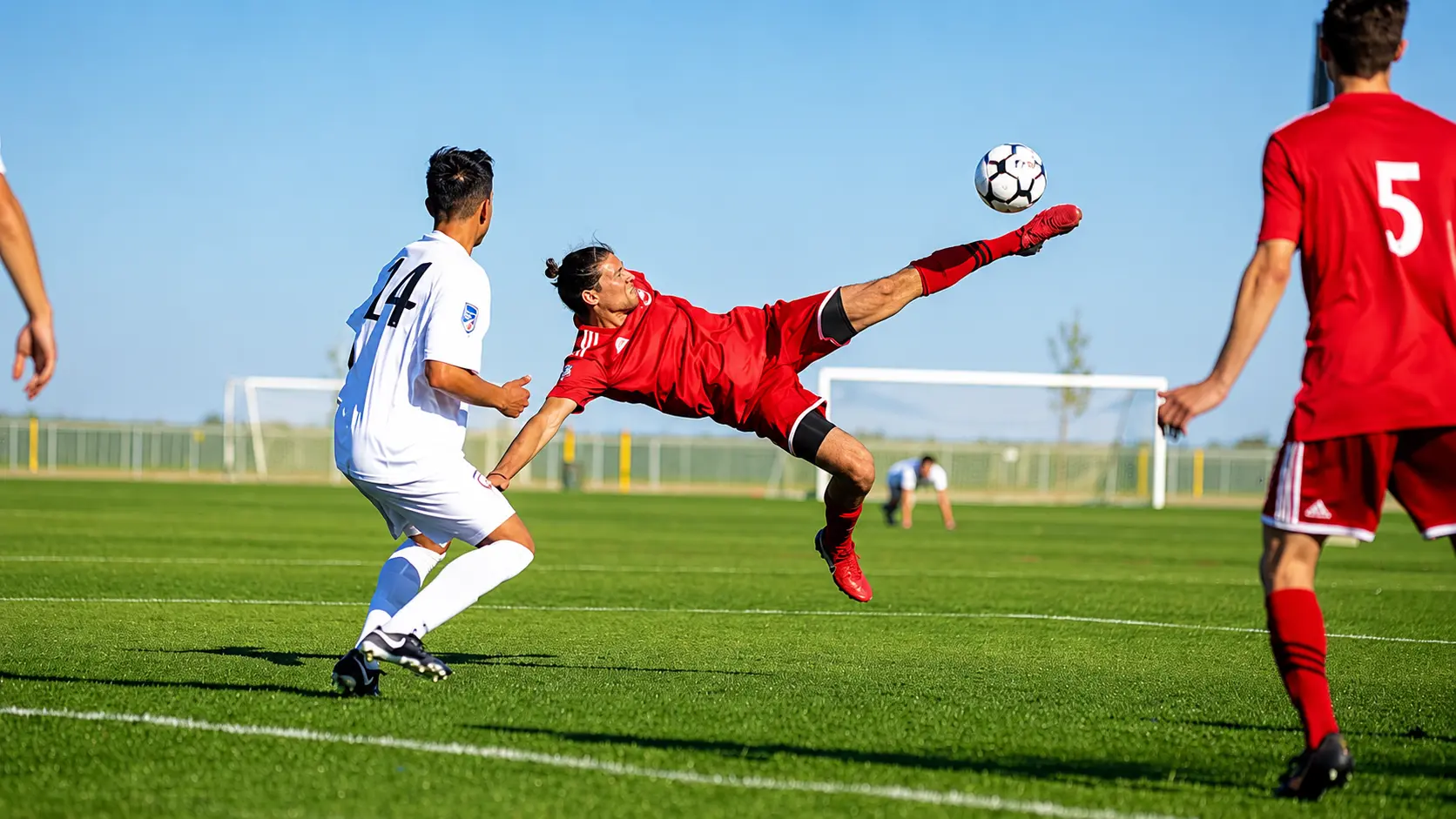The Davis Legacy men's team in action