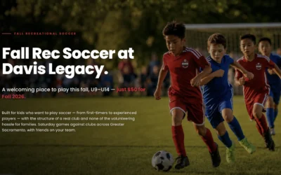 Changes in Davis Soccer