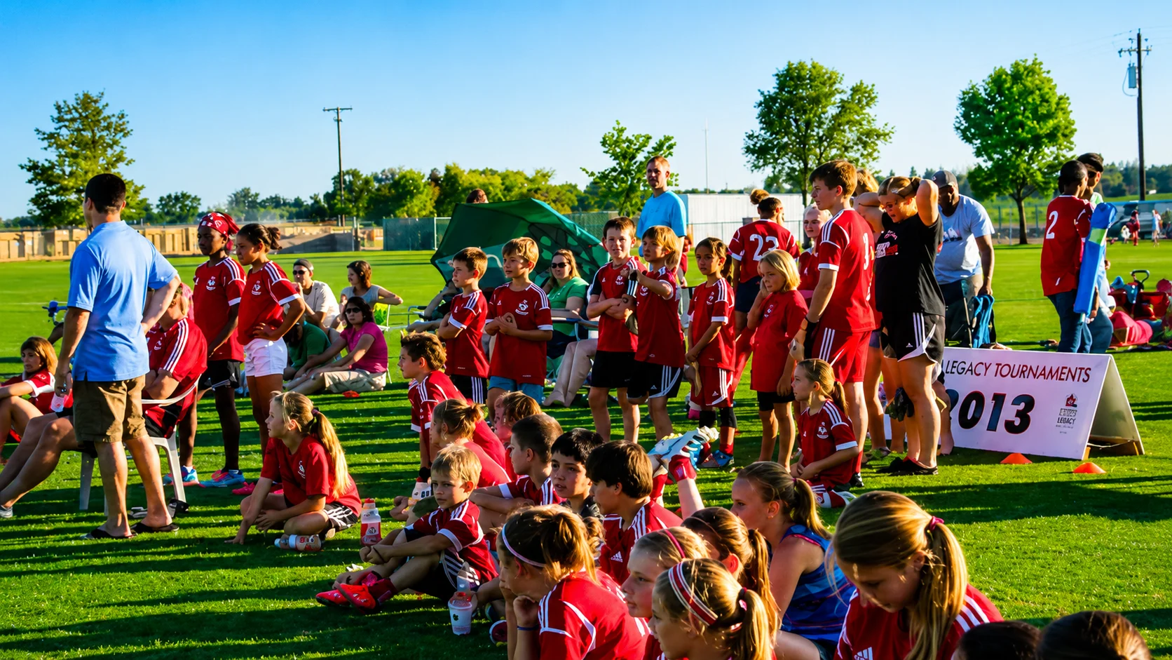 Legacy players gather in 2013 in a season-opening gathering